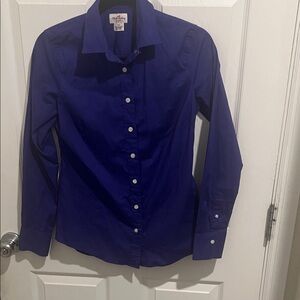 J. Crew Haberdashery Purple Shirt Button Down cotton shirt.
